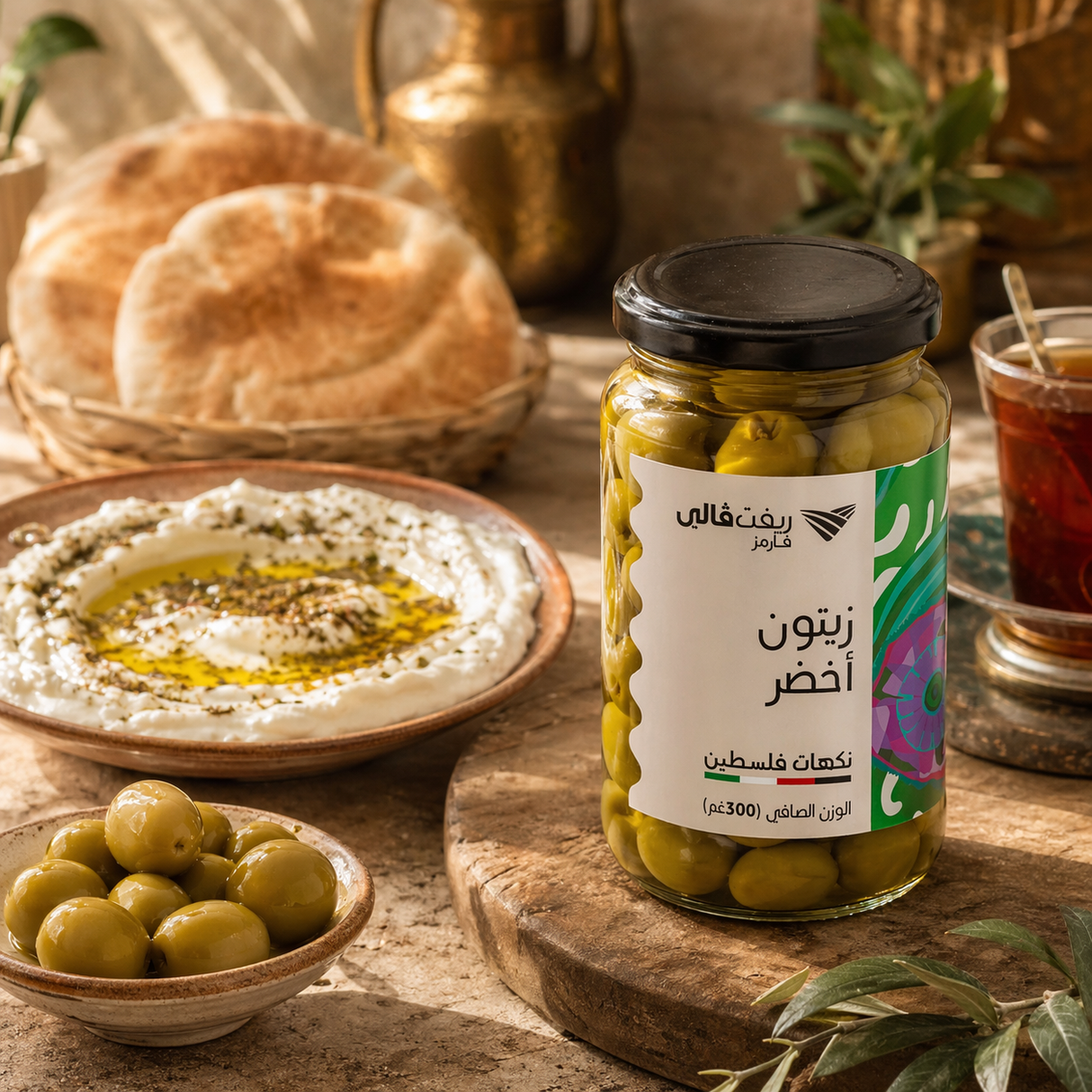زيتون أخضر - 300غ