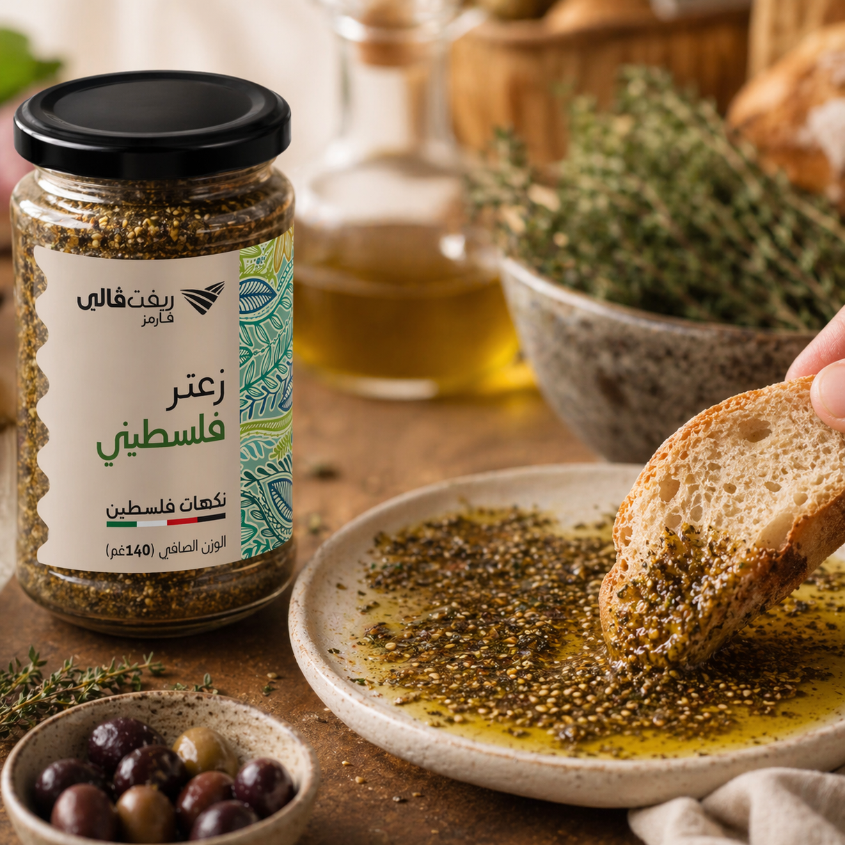 زعتر فلسطيني (140غ)