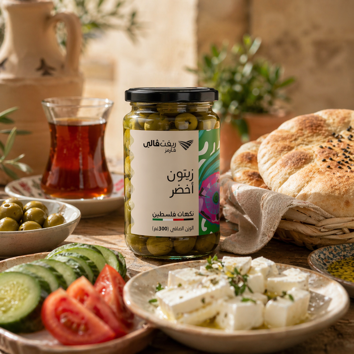 زيتون أخضر - 300غ